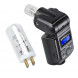 Godox WITSTRO ad360ii-n TTL 360 W GN80 Leistungsstark 2.4 G Wireless X-System Speedlite Flash Light + 4500 mAh PB960 Lithium-Akku + Bare Leuchtmittel 360 W Tube Flash + ad-s15 verstellbar Abdeckung für Nikon Kamera-010
